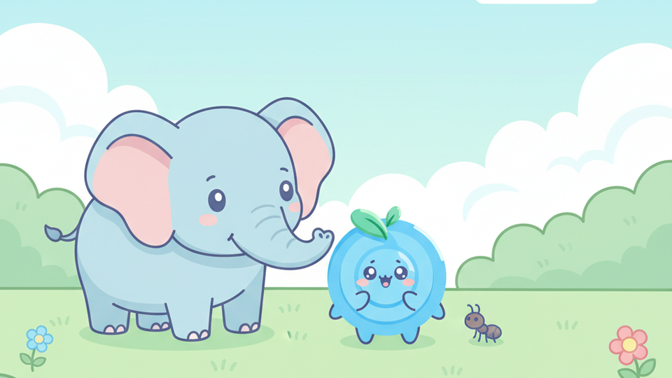 Big and Small game - compare sizes in English and Chinese