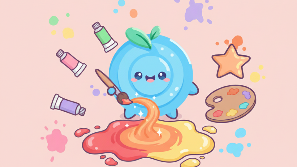 Color Mix game - learn color mixing in English and Chinese