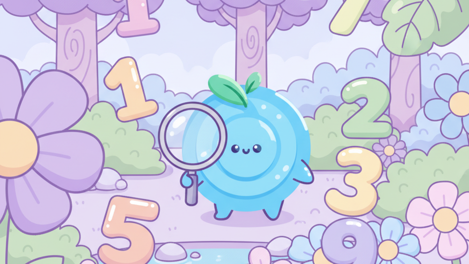 Number Find game - bilingual number recognition